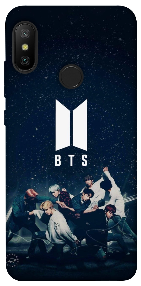Чохол BTS logo для Xiaomi Redmi 6 Pro
