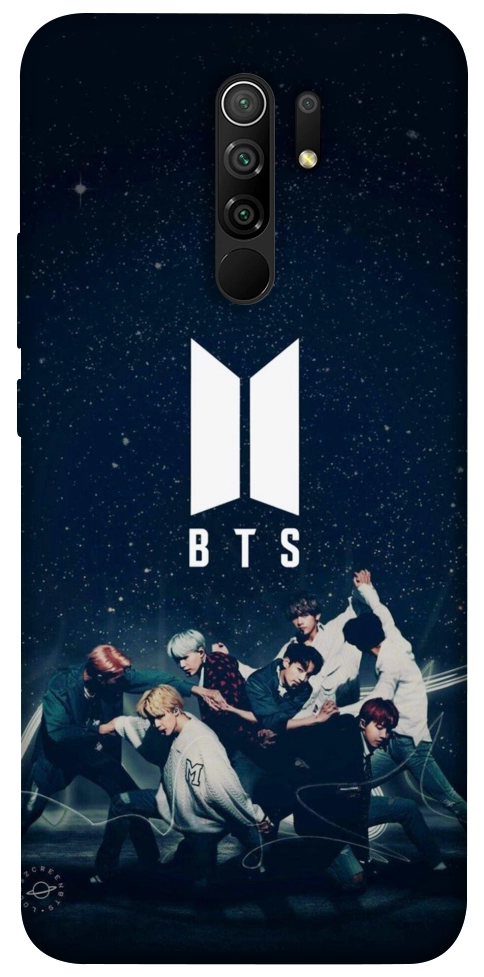 Чехол BTS logo для Xiaomi Redmi 9
