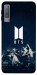 Чехол BTS logo для Galaxy A7 (2018)