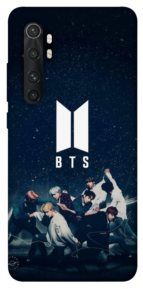 Чехол BTS logo для Xiaomi Mi Note 10 Lite