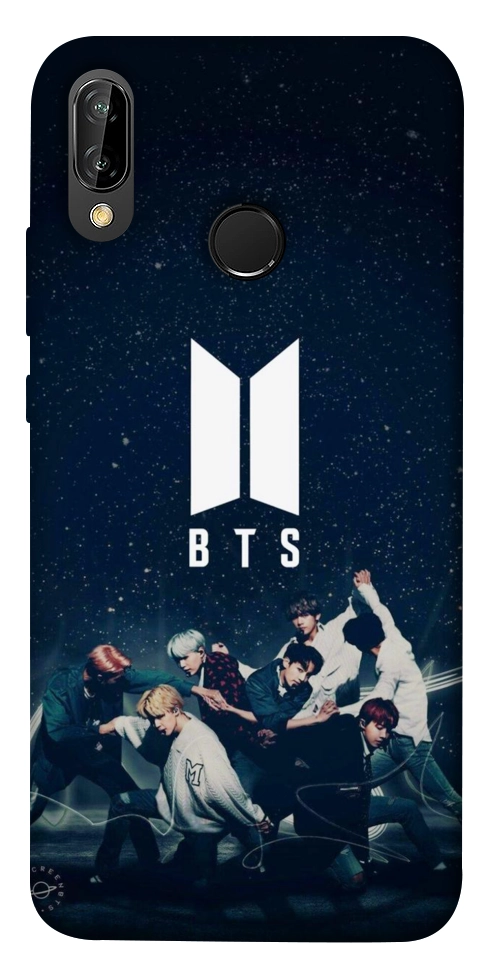 Чохол BTS logo для Huawei P20 Lite