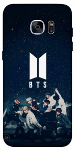 Чехол BTS logo для Galaxy S7 Edge