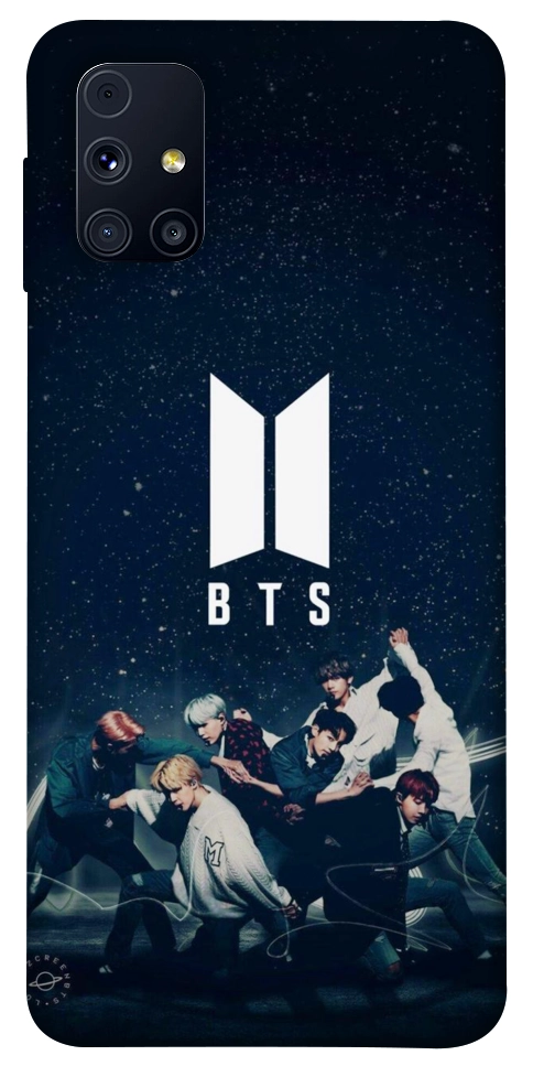 Чехол BTS logo для Galaxy M31s