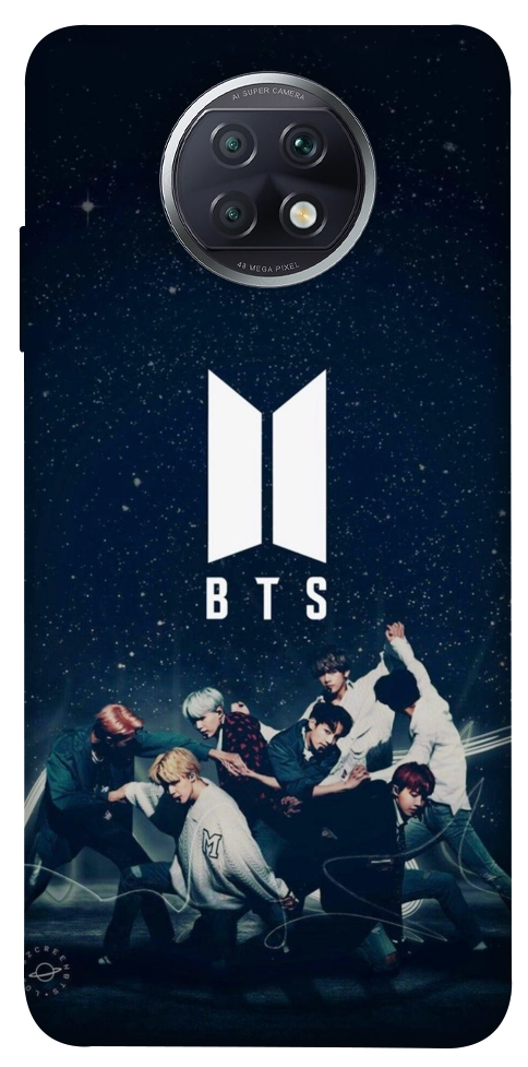 Чохол BTS logo для Xiaomi Redmi Note 9T