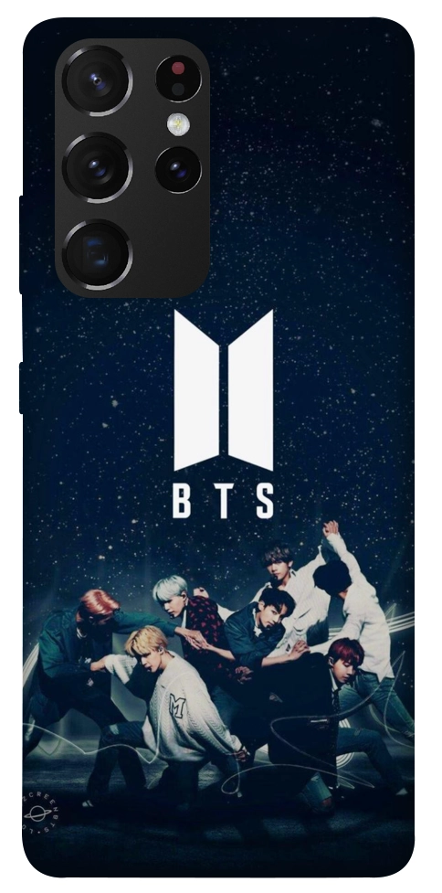 Чохол BTS logo для Galaxy S21 Ultra