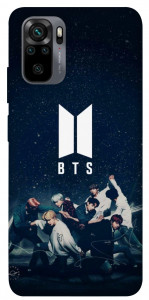 Чохол BTS logo для Xiaomi Redmi Note 10
