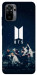 Чохол BTS logo для Xiaomi Redmi Note 10