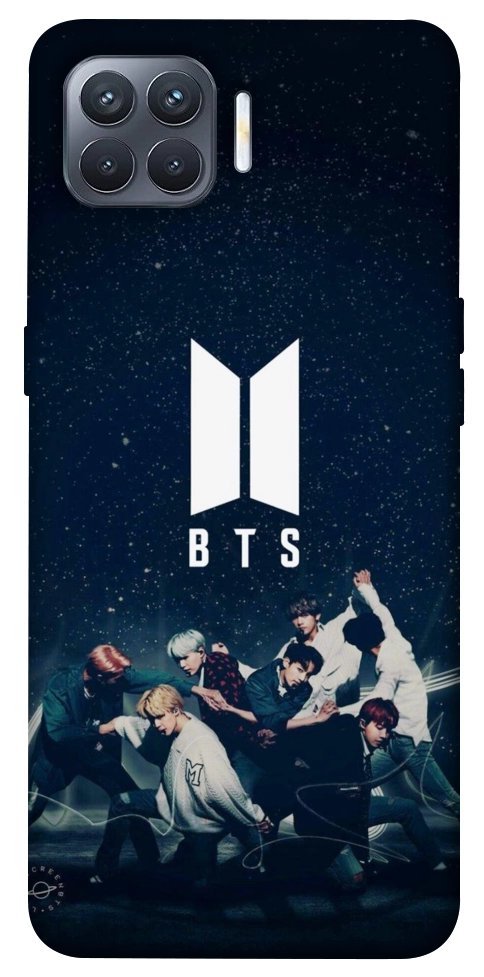 Чехол BTS logo для Oppo Reno 4 Lite
