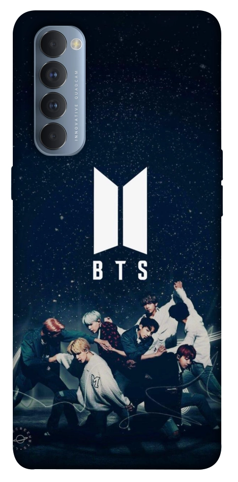 Чехол BTS logo для Oppo Reno 4 Pro
