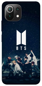 Чехол BTS logo для Xiaomi Mi 11 Lite