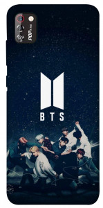 Чехол BTS logo для TECNO POP 4 Pro