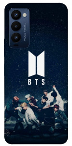 Чехол BTS logo для TECNO Camon 18