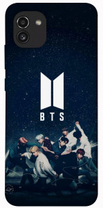 Чехол BTS logo для Galaxy A03
