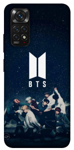 Чехол BTS logo для Xiaomi Redmi Note 11 (Global)