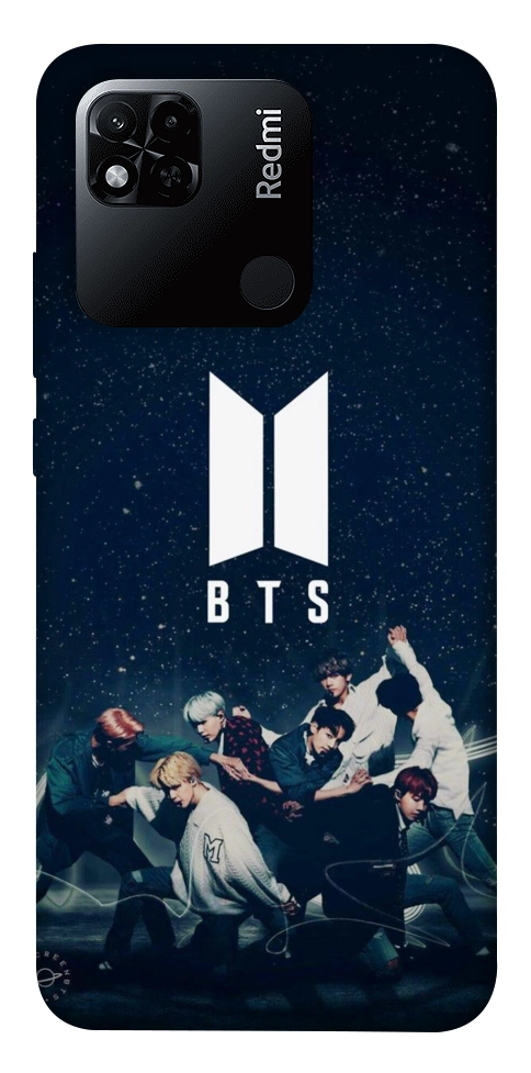 Чехол BTS logo для Xiaomi Redmi 10A