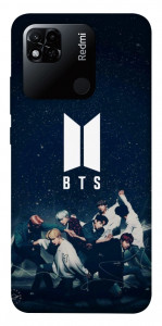 Чехол BTS logo для Xiaomi Redmi 10A