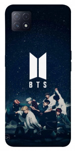 Чехол BTS logo для Oppo A73 5G