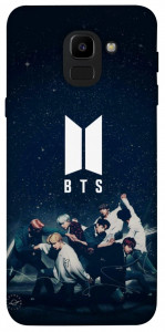 Чехол BTS logo для Galaxy J6 (2018)