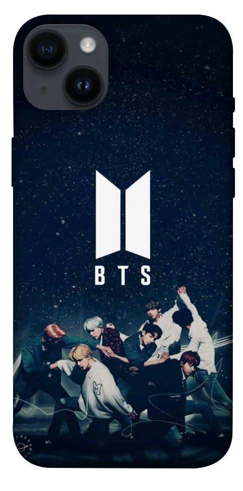 Чехол BTS logo для iPhone 14 Plus