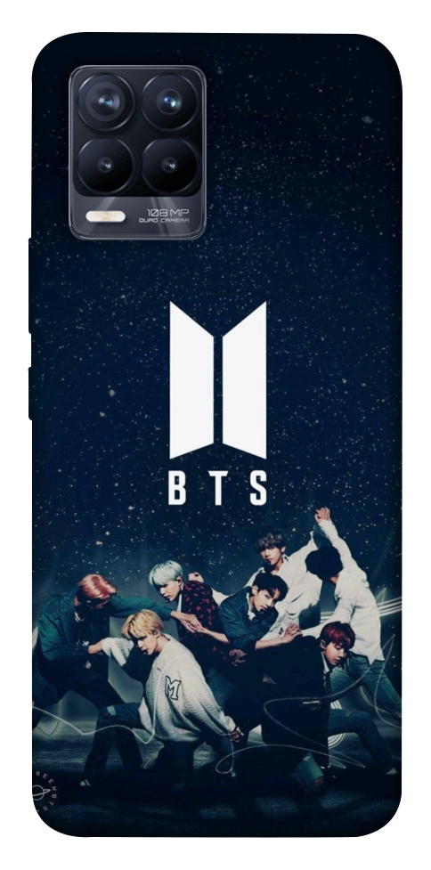 Чохол BTS logo для Realme 8