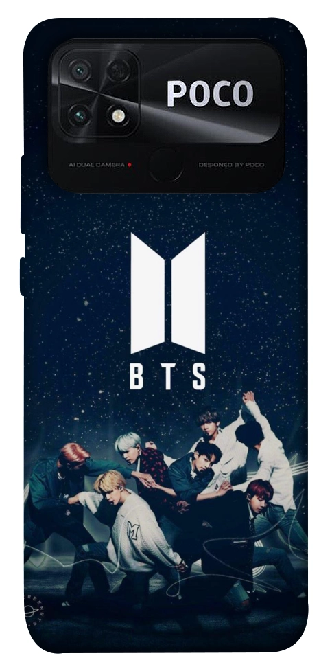 Чохол BTS logo для Xiaomi Poco C40