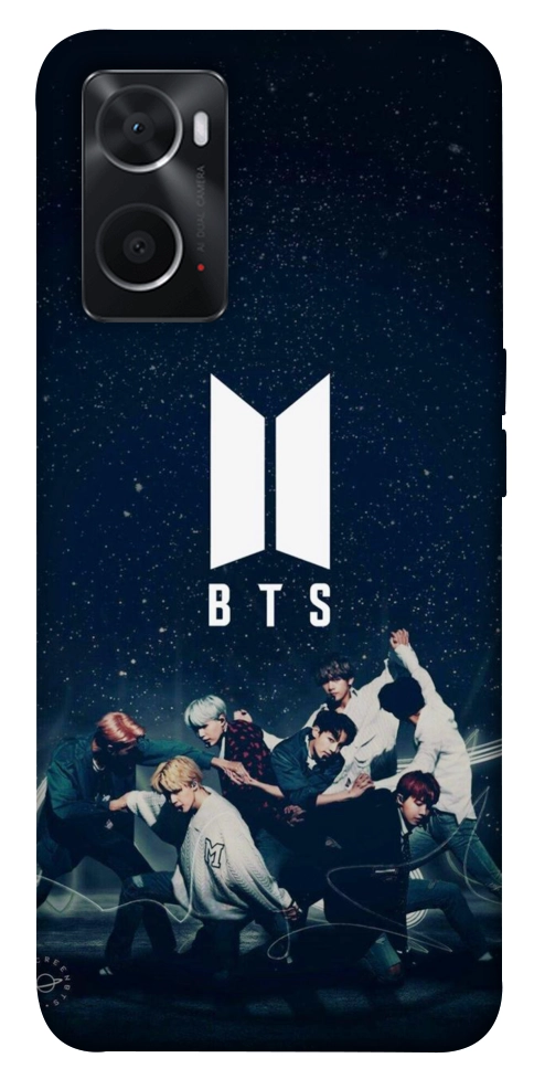 Чехол BTS logo для Oppo A76 4G