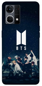 Чохол BTS logo для Oppo Reno 7 4G