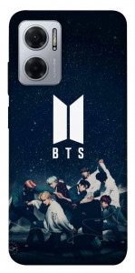 Чохол BTS logo для Xiaomi Redmi Note 11E