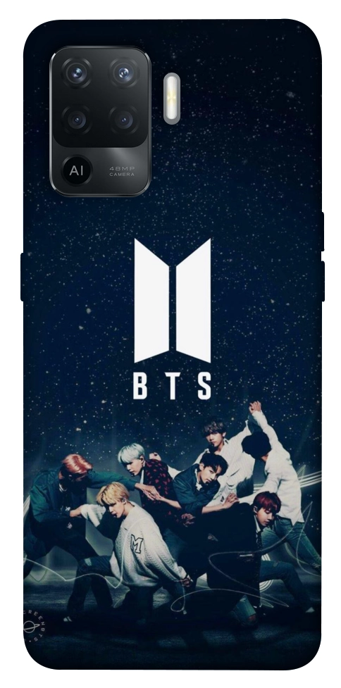 Чохол BTS logo для Oppo Reno 5 Lite