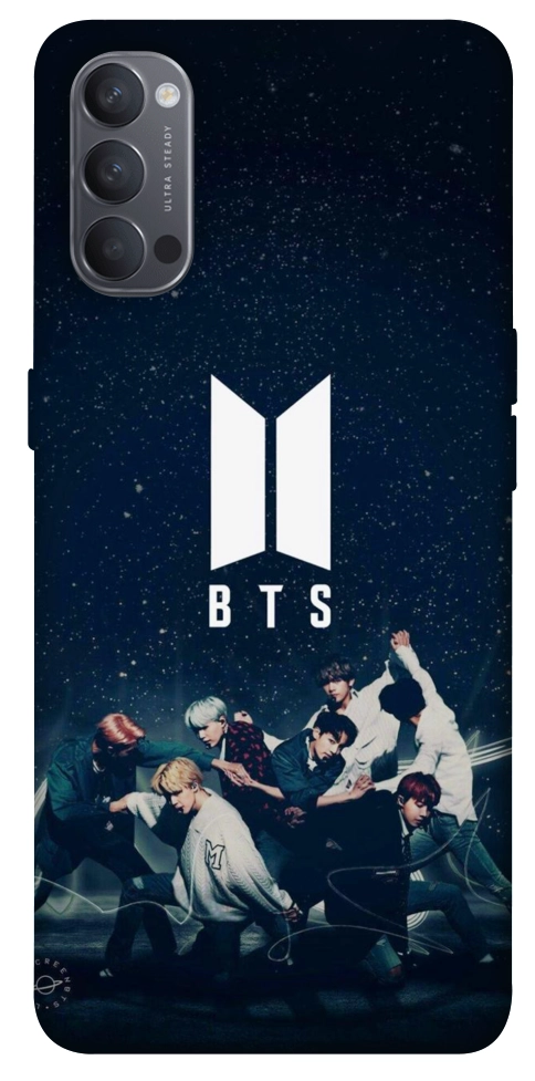 Чехол BTS logo для Oppo Reno 4