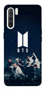 Чехол BTS logo для Oppo Reno 3