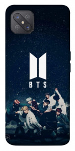 Чехол BTS logo для Oppo A92s