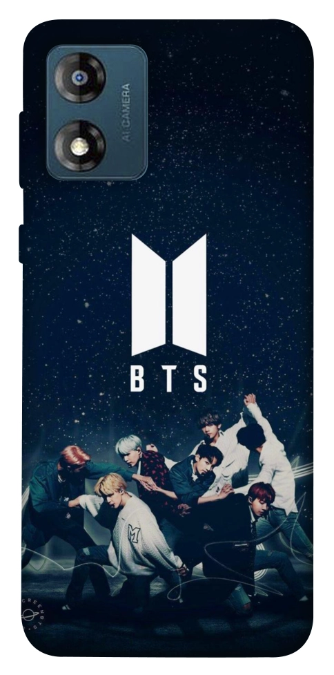 Чохол BTS logo для Motorola Moto E13