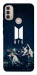 Чехол BTS logo для Motorola Moto E40