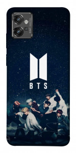 Чохол BTS logo для Motorola Moto G32