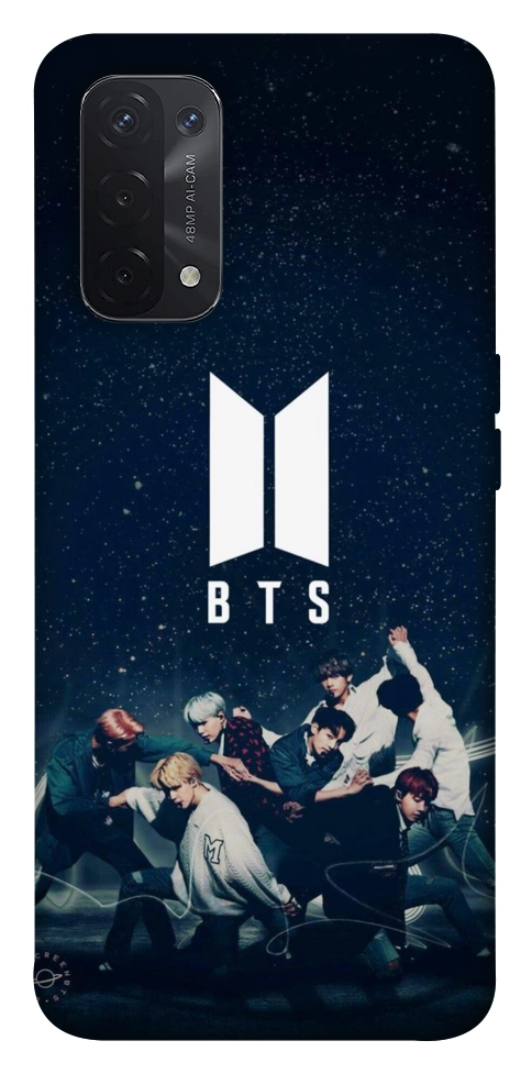 Чехол BTS logo для Oppo A74 5G