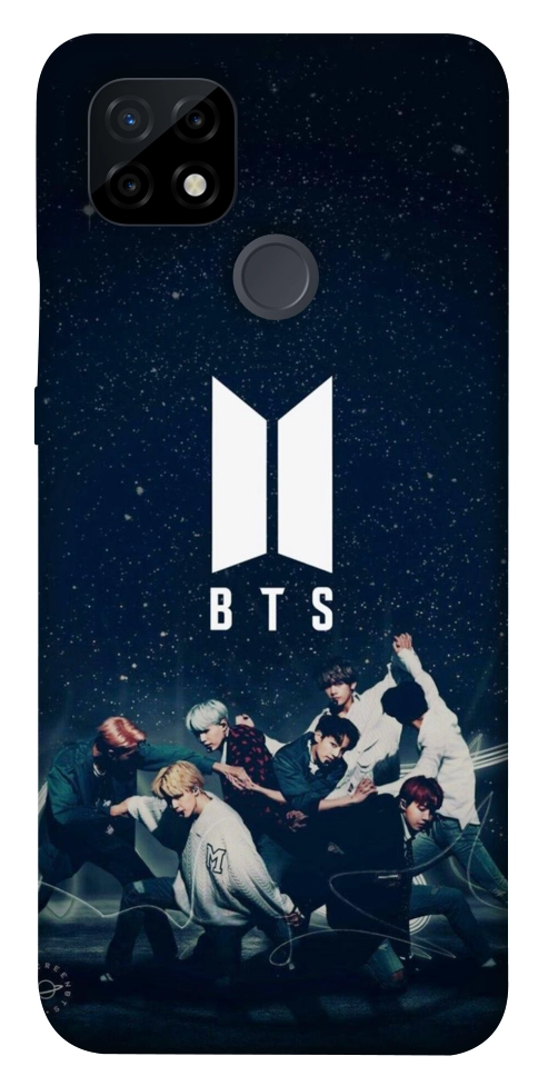 Чехол BTS logo для Realme C21
