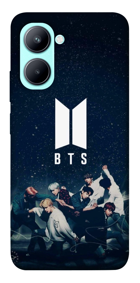 Чехол BTS logo для Realme C33
