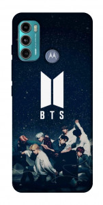 Чехол BTS logo для Motorola Moto G60