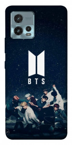 Чохол BTS logo для Motorola Moto G72
