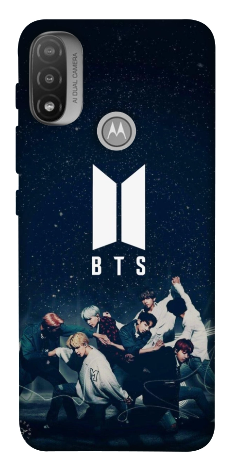 Чехол BTS logo для Мotorola Moto E20