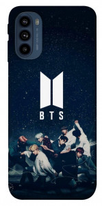Чохол BTS logo для Motorola Moto G41