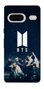 Чехол BTS logo для Google Pixel 7