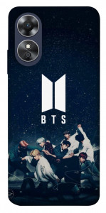 Чехол BTS logo для Oppo A17