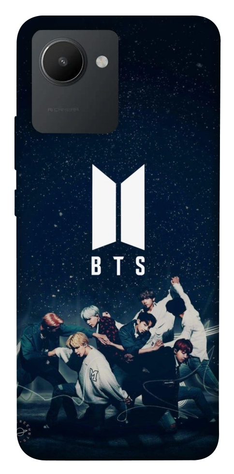 Чехол BTS logo для Realme C30s