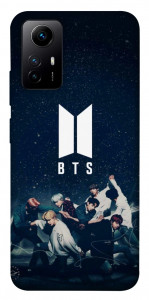 Чехол BTS logo для Xiaomi Redmi Note 12S