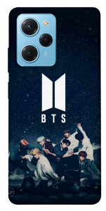 Чехол BTS logo для Xiaomi Poco X5 Pro 5G