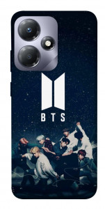 Чехол BTS logo для Infinix Hot 30i