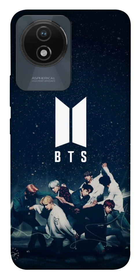 Чехол BTS logo для Vivo Y02