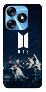 Чохол BTS logo для TECNO Spark 10
